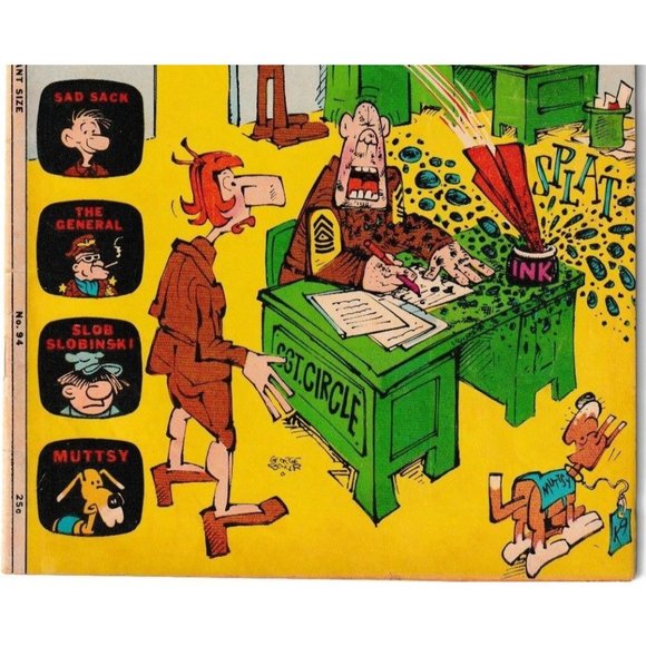 Sad Sack & The Sarge Giant Size Harvey Comics #94 | April Comic Book - Picture 4 of 8